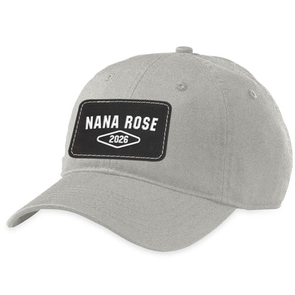 Personalized Title Rounded Diamond Chino Hat