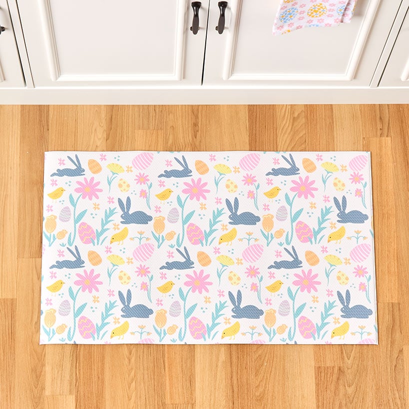 Easter Bunnies Kitchen Comfort Accent Rug or Runner Rug#select-item_accent-rug
