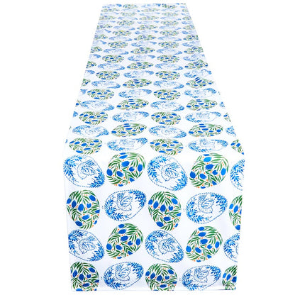 Easter Floral Egg Table Runner or Set of 4 Placemats