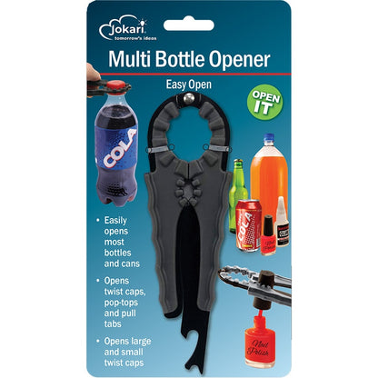 Multiuse Bottle Opener - Beer, Soda, Nail Polish, Glue, and more