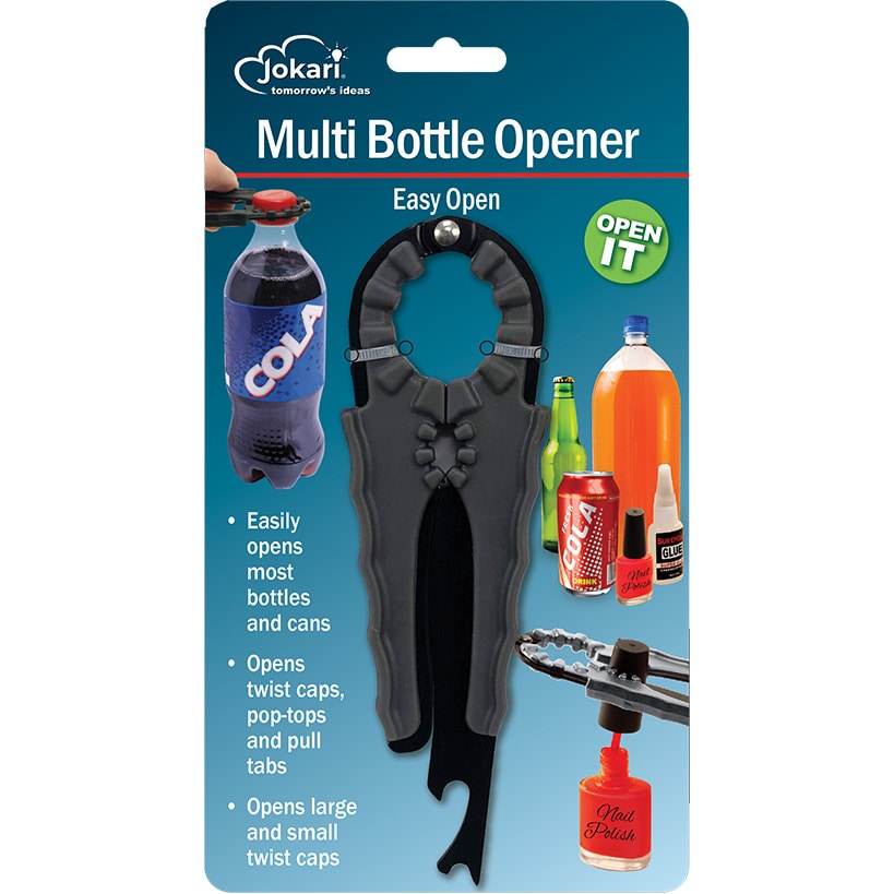 Multiuse Bottle Opener - Beer, Soda, Nail Polish, Glue, and more