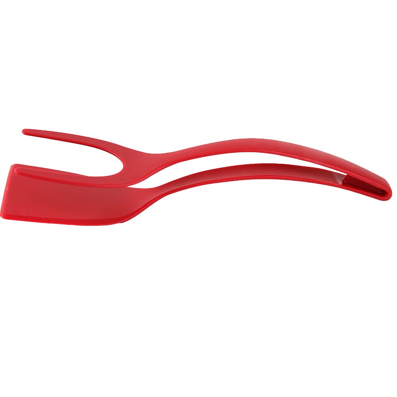 Egg Flipper Spatula Tongs 2 in 1 Grip and Flip