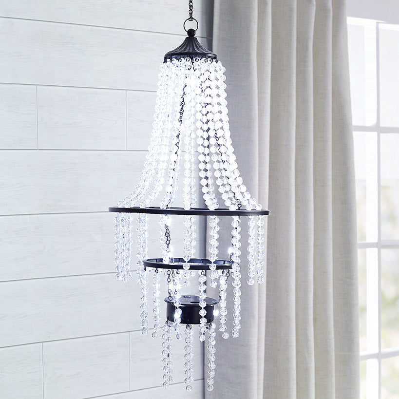 Enchanting Fairy Light Chandelier Magical Lighting Decor#select-chandelier_drape