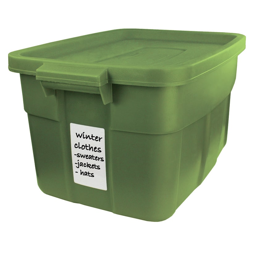 Erasable Labels Starter Kit with 10 Labels Eraser and Pen 3x5