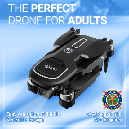 Contixo F16 Stunt Drone - 1080P HD Camera, Foldable Design, Wi-Fi FPV, 16-Min Flight
