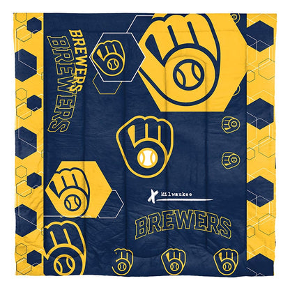MLB™ Hexagon Comforter Sets