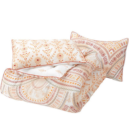 Mandala Pattern Reversible Comforter Set or Accent Pillow