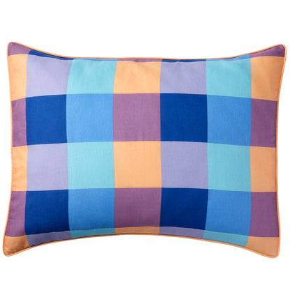 Summer Buffalo Plaid Reversible Comforter Set or Accent Pillow