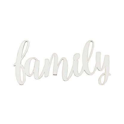 Family Wood Décor Plaque