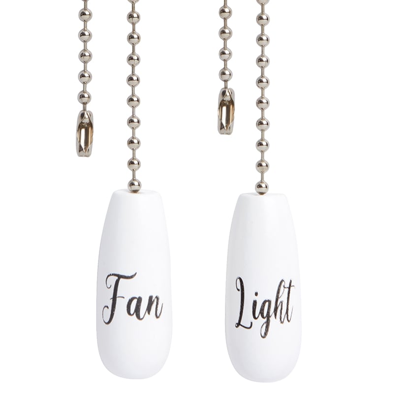 Ceiling Fan and Light Pulls Set of 2