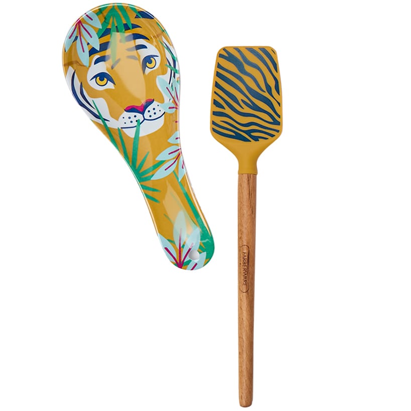 Farberware Spoon Rest and Spatula Set
