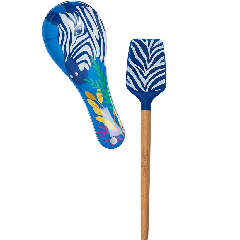 Farberware Spoon Rest and Spatula Set