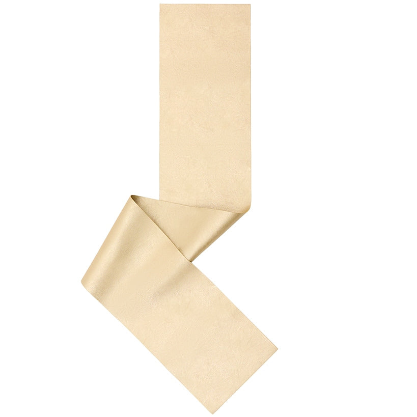 Faux Leather Runner, Black, Gold, or Silver