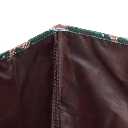 Festive Holiday Household Utility Tote Bag with Handles