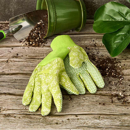 Flower Print Gardening Gloves