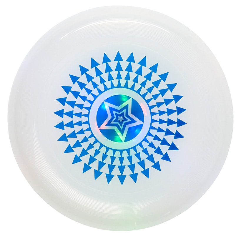 Flying Disc with 6 Colorful LED Lights
