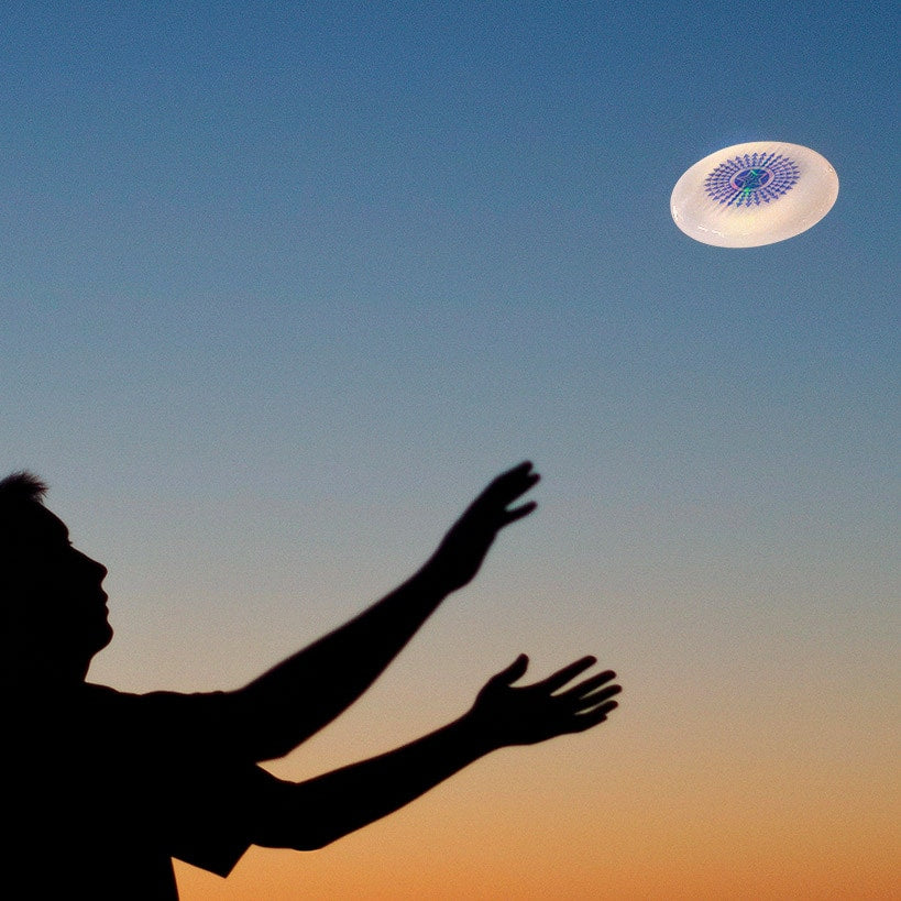 Flying Disc with 6 Colorful LED Lights
