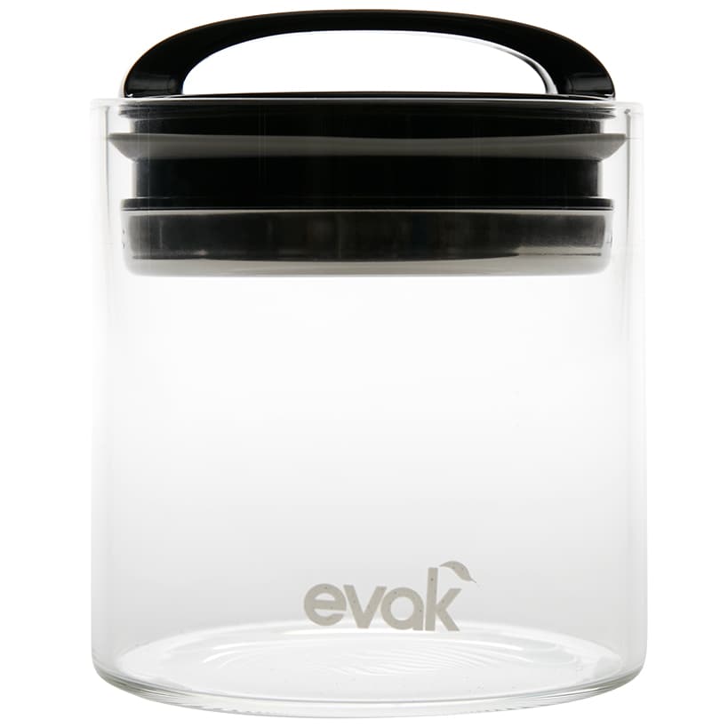 Compact Food Storage Container with Vacuum Seal Lid