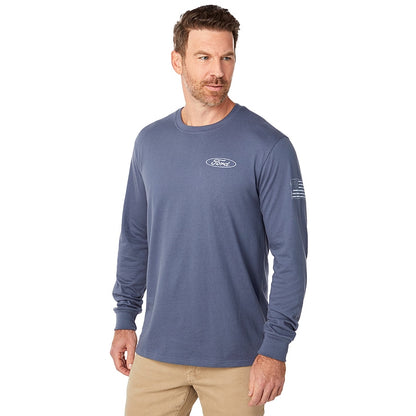Men's Ford Car Long Sleeve Graphic T-Shirt