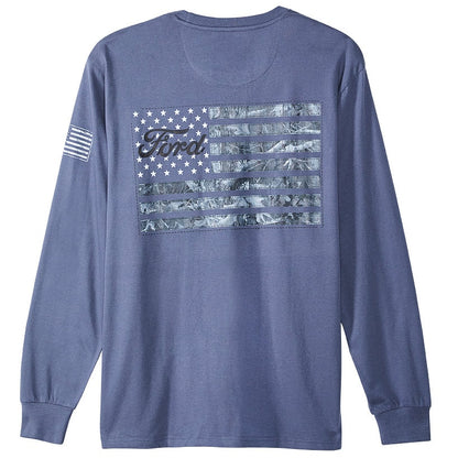 Men's Ford Car Long Sleeve Graphic T-Shirt