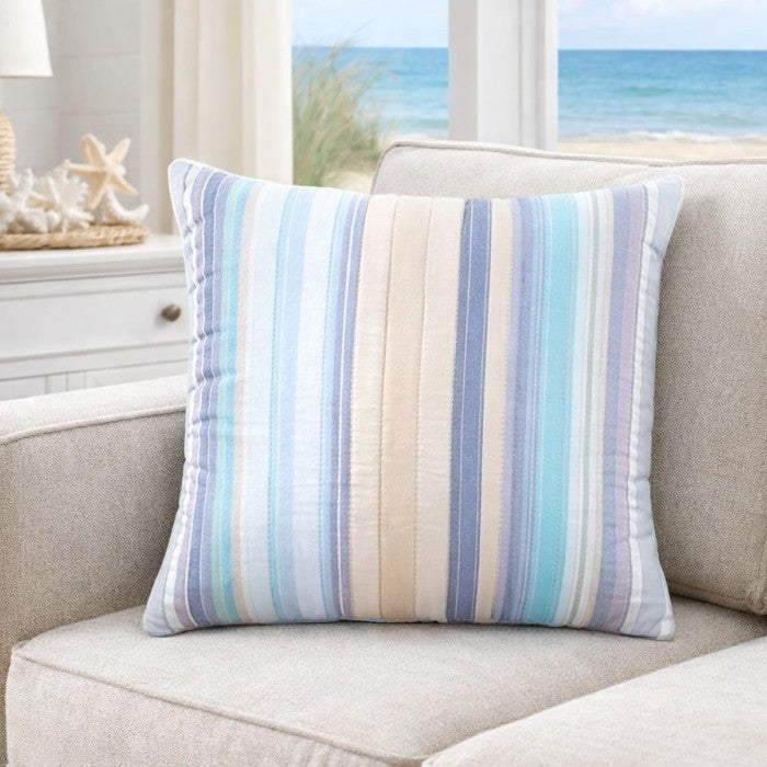 Aidan Striped Window Valance or Accent Pillow
