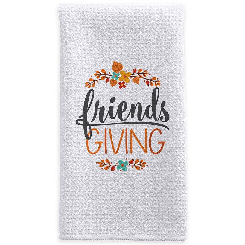 Personalized Friends Giving Kitchen Towel