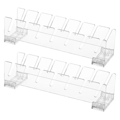 2 Pack Hat Organizer Stand for Up to 14 Baseball Caps – Freestanding Cap Storage Rack & Display Holder