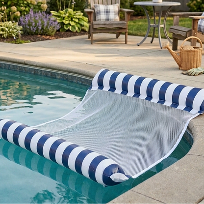 Double Pool Lounger-Spacious, Comfortable, with Head and Leg Support