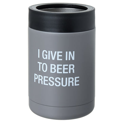 Beer Can Cooler with Hilarious Phrases