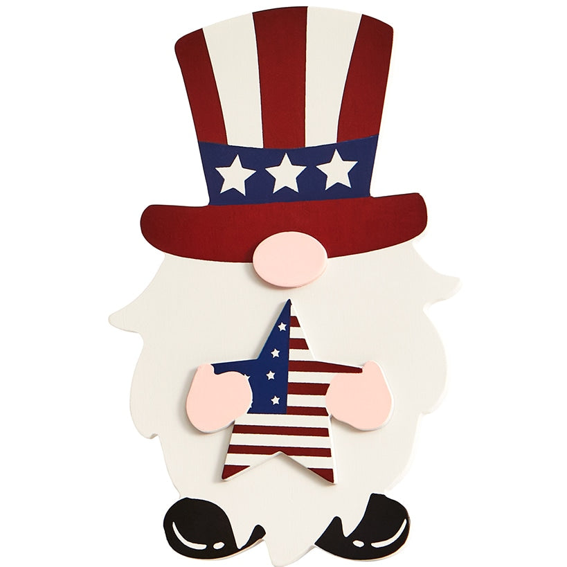 Americana Wall Signs - Americana, Gnome, God Bless America, and USA