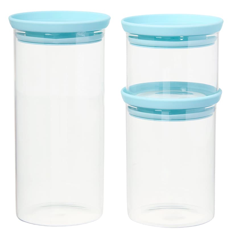 Godinger Glass Food Storage Containers - Set of 3#select-set_assorted