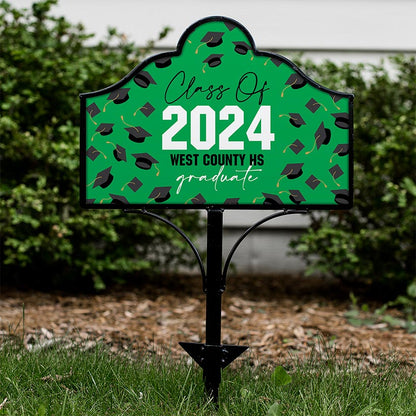 Personalized Graduation Magnet Yard Sign