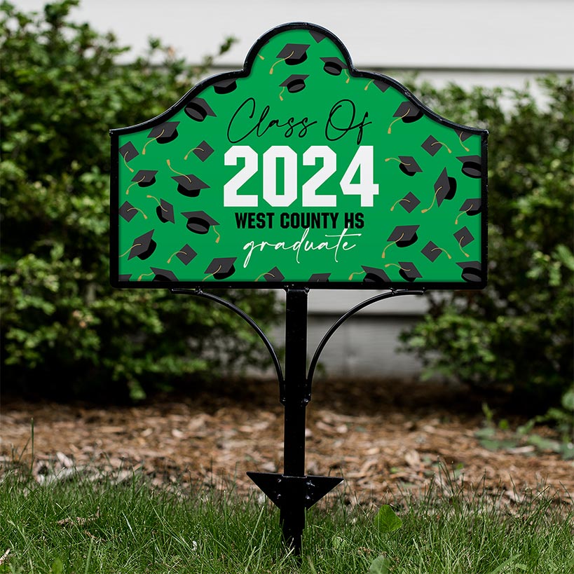 Personalized Graduation Magnet Yard Sign