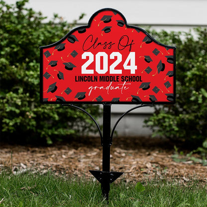 Personalized Graduation Magnet Yard Sign