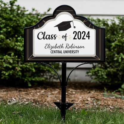 Personalized Graduation Magnet Yard Sign