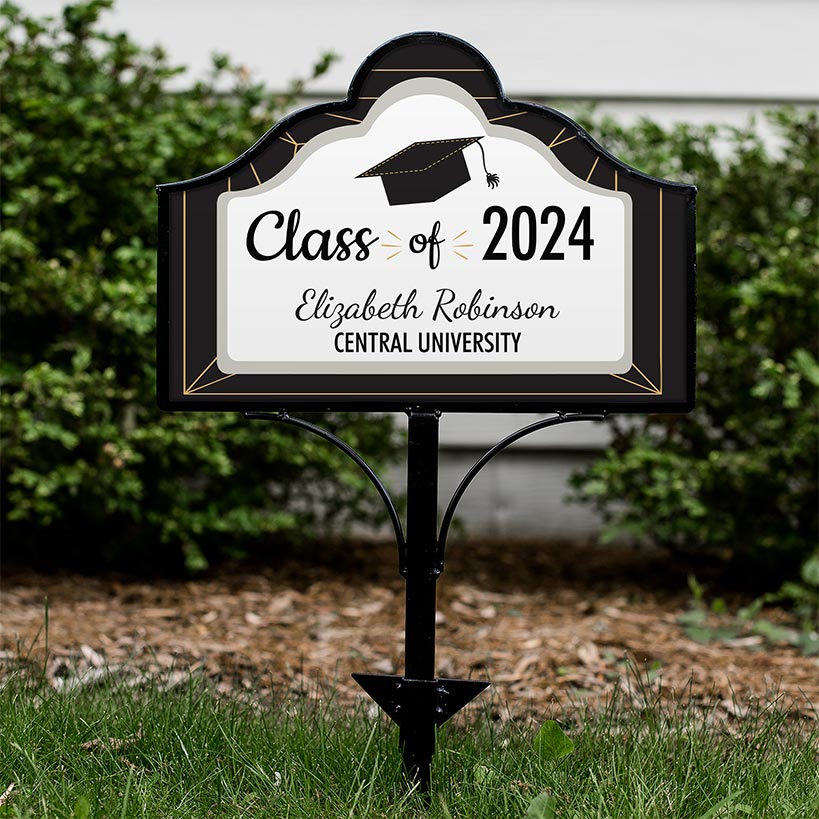 Personalized Graduation Magnet Yard Sign