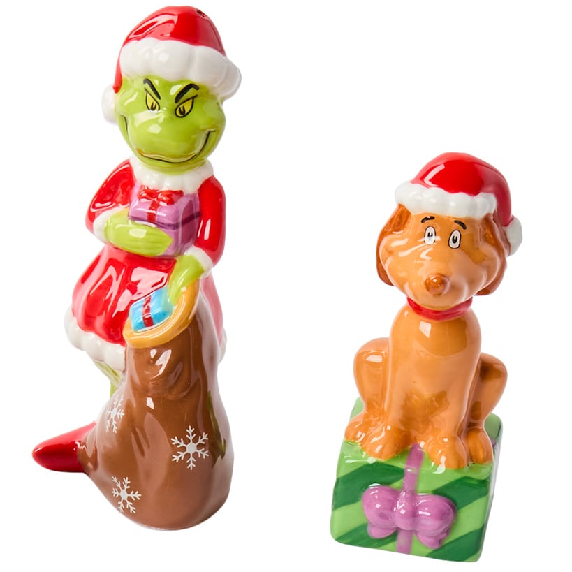 The Grinch Sponge Holder or Salt and Pepper Shakers