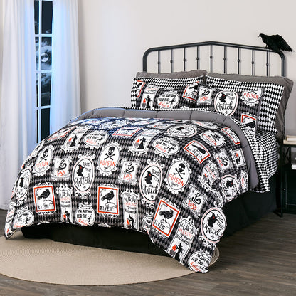 Haunted Walls Complete Comforter Set with Sheets