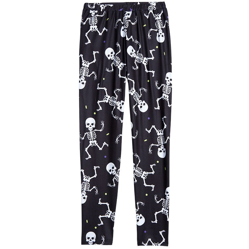 Women's Halloween Leggings#select-design_skull