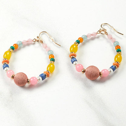 Spring Flower Beaded Jewelry