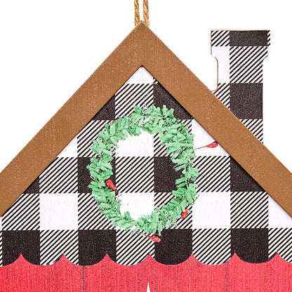 Christmas Hanging Home Sentiment Wall Decor - Blessings or Christmas