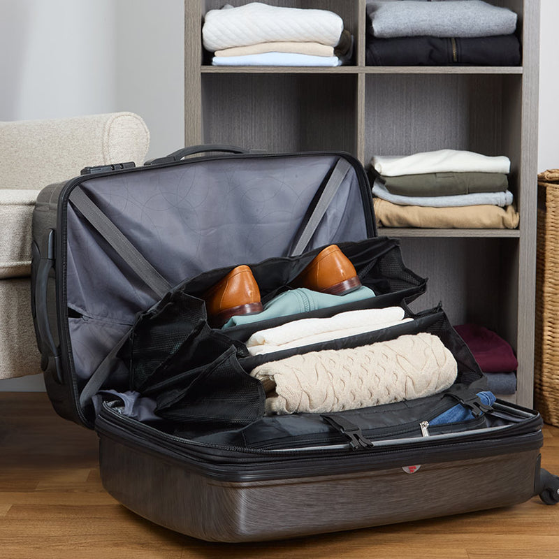 Suitcase Storage Ideas - Laundry Bag, Shoe Bags, Hanging Organizer ...