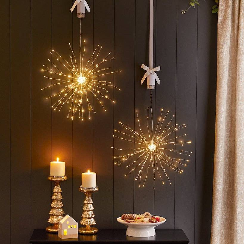 Hanging Starburst Light Feature