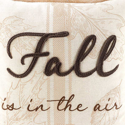 Sherpa Pumpkin-Shaped or Embroidered Autumn Accent Pillow