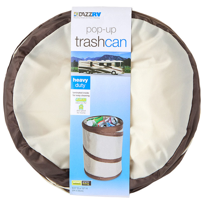 Collapsible 13" Portable Trash Can - RV or Home