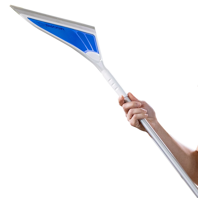 Helio Air Broom™ All-Surface, Lightweight Retractable Cleaning Tool
