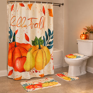 Hello Fall Memory Foam Fashion Bath Set 16-Pc.