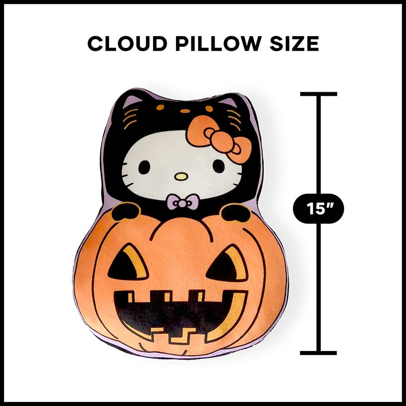 Hello Kitty Pumpkin Kitty Travel Cloud Pillow