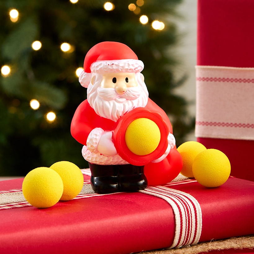 Ball Poppers Holiday Character With 5 Foam Balls#select-popper_santa