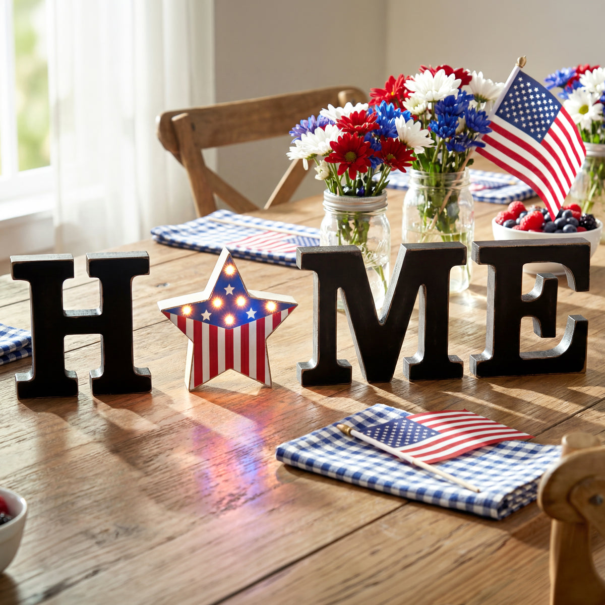 Home Sign with Lighted Heart or Set of 4 Icons | The Lakeside Collection